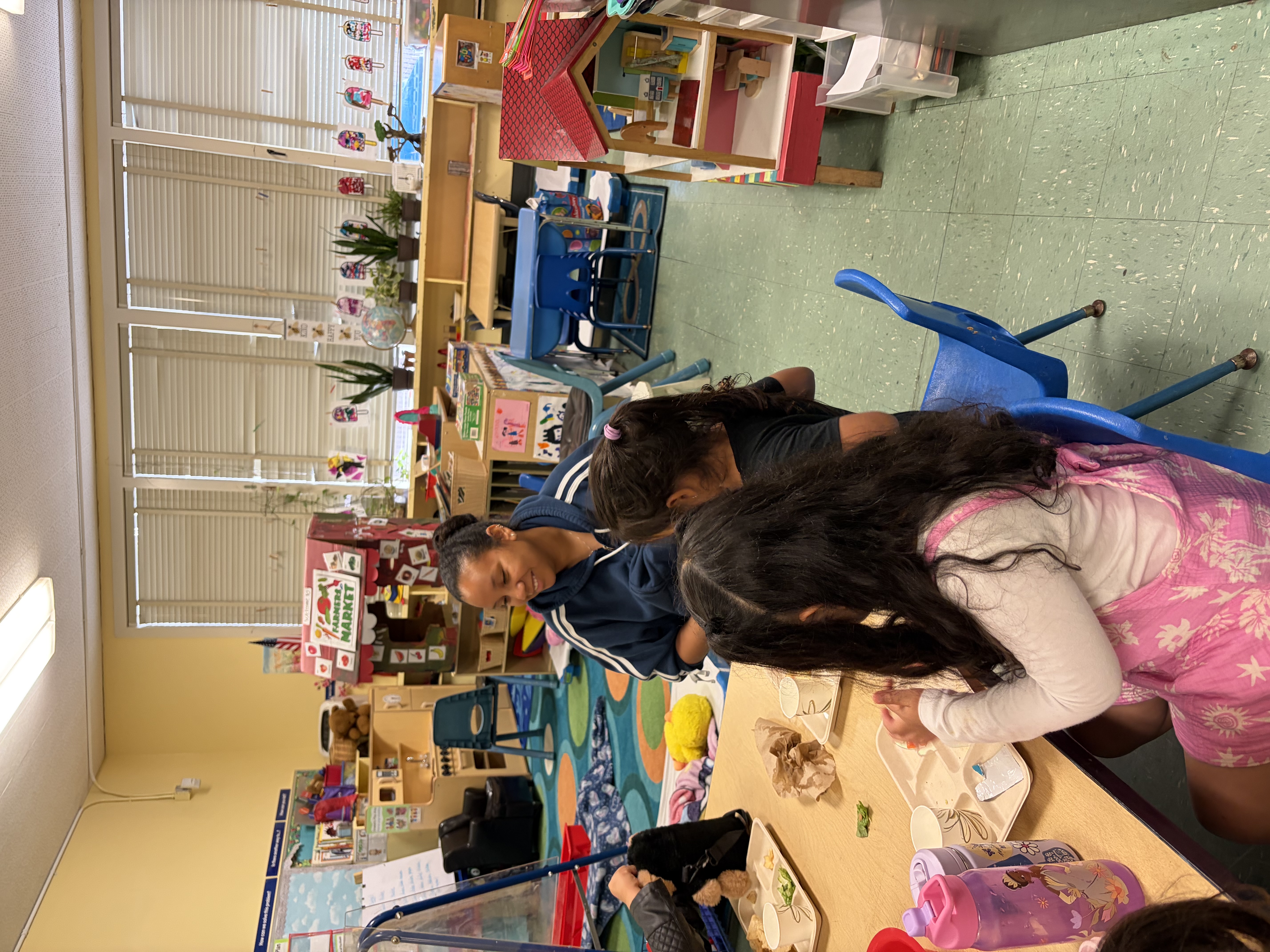 EEAP apprentice working with children